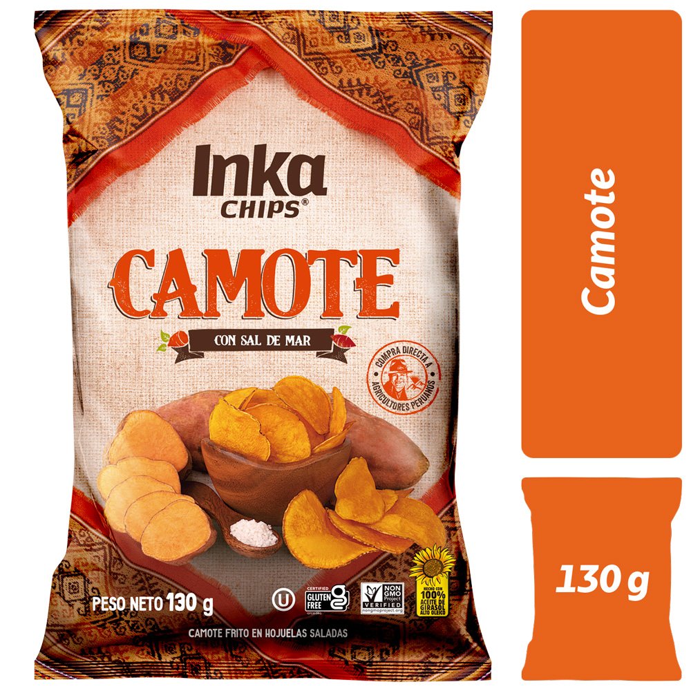 VEGGIE CHIPS CAMOTE 130 GR