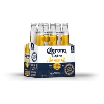 CORONA - Six Pack Cerveza Corona Extra 355 ml - SIX PACK 
