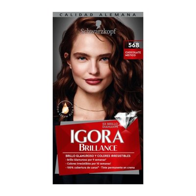 IGORA VITAL - Tinte para Cabello Color Chocolate Mistico 568 Igora Vital