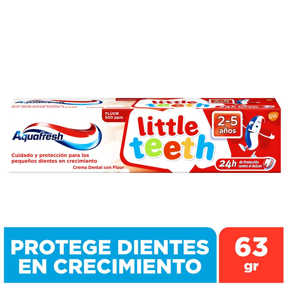 pasta dental aquafresh little teeth