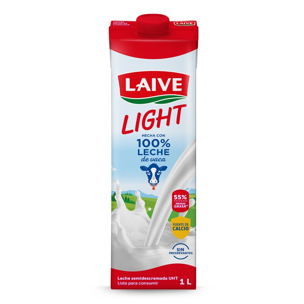 Leche Fresca Descremada Laive 1 Lt