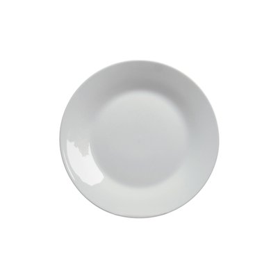 PRECIO UNO - Plato de Taza Redonda Blanco
