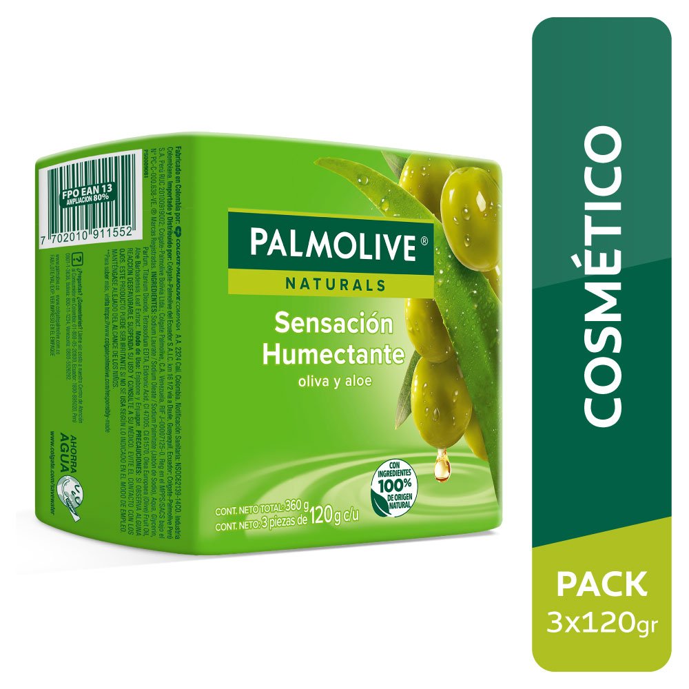JABÓN DE TOCADOR ALOE Y OLIVA