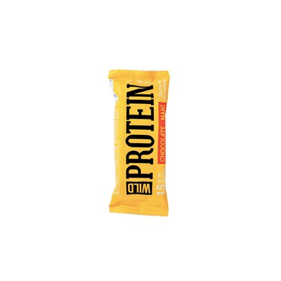 WILD FOOD - Barra de Proteína Wild Protein Maní Chocolate Caja 5 Und