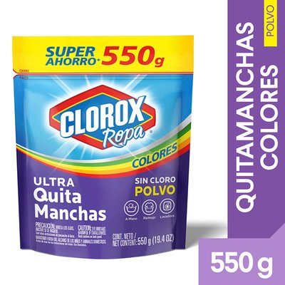 CLOROX - Ultra Quitamanchas Clorox Colores 550 Gr