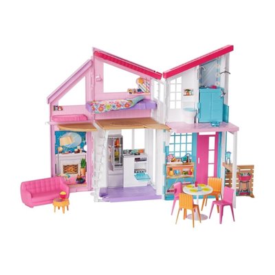 BARBIE - Casa De Muñeca Barbie Estate Malibu Con Más De 25 Accesorios