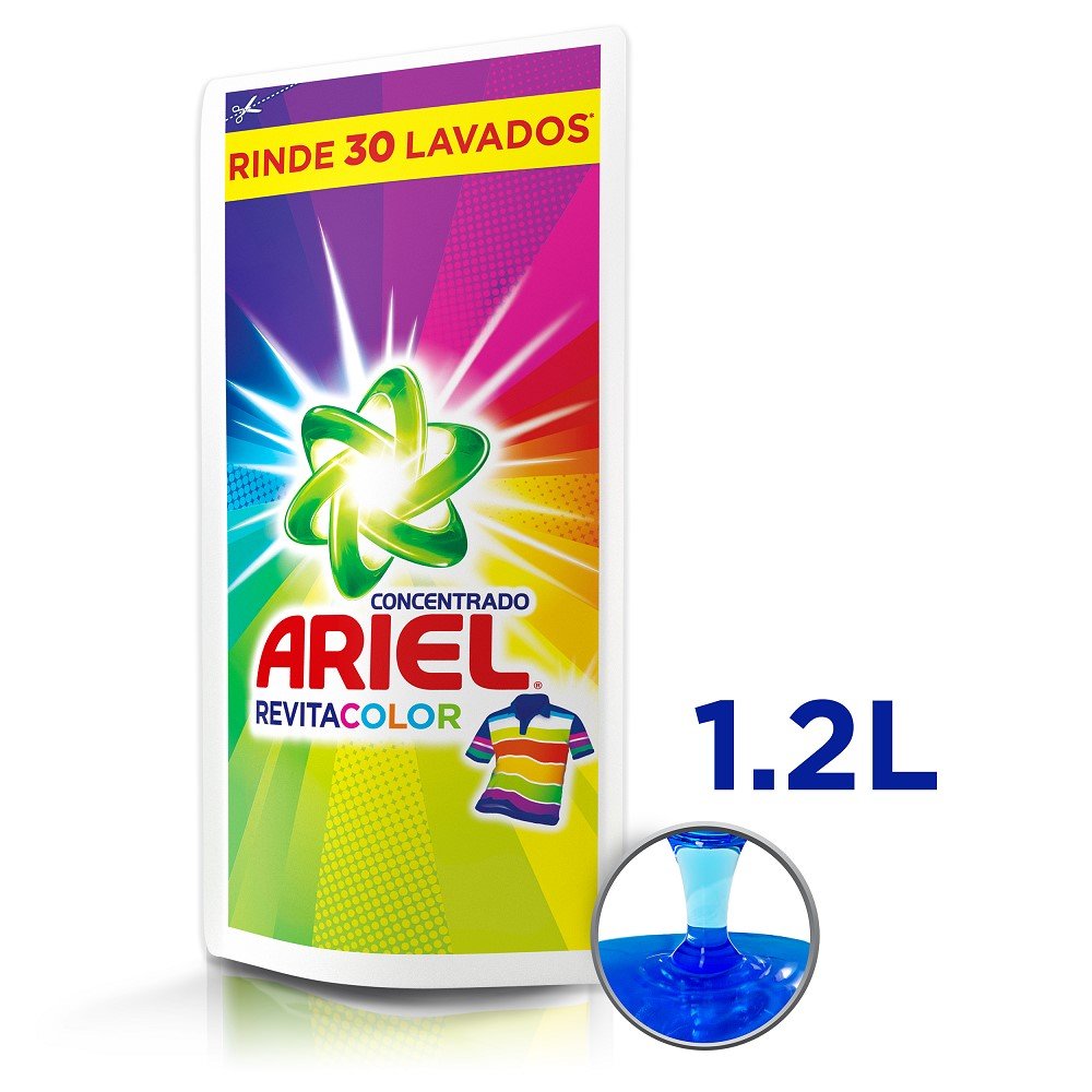 Detergente Líquido Concentrado Ariel 3.7 Litros - Promart