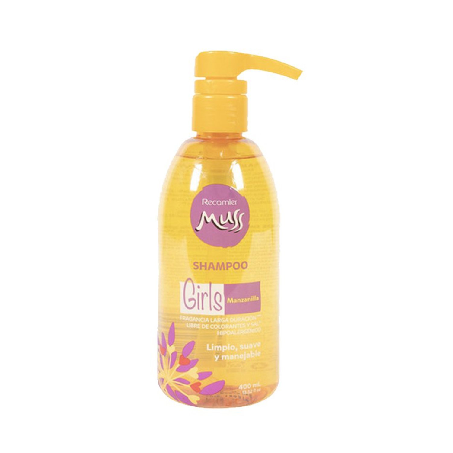 Shampoo Muss Girls Manzanilla 400 Ml