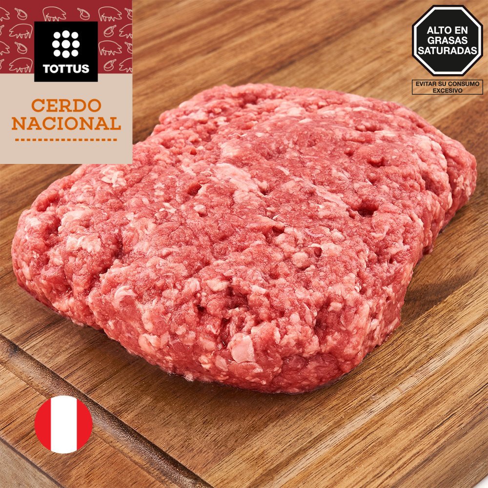 Carne Molida De Cerdo Mixta Tottus 5881