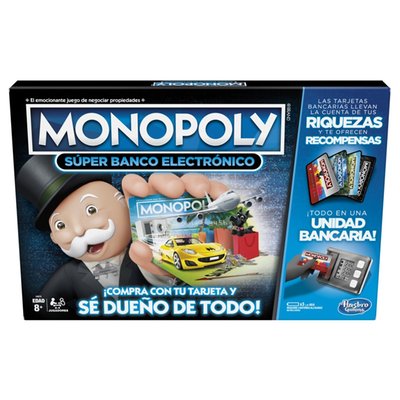 MONOPOLY - Juego de Mesa Monopoly Super Banco Electrónico - JUEGOS DE MESA