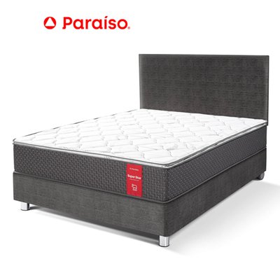 PARAISO - Dormitorio Super Star 1.5 Plz Acero