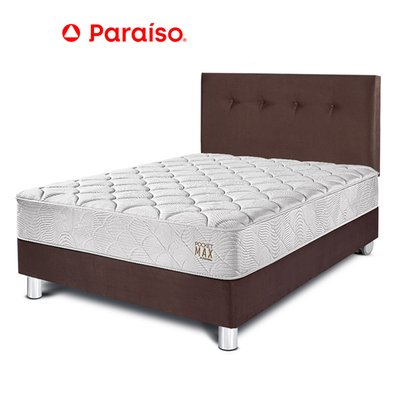 PARAISO - Dormitorio Pocket Max 1.5 Plz Chocolate