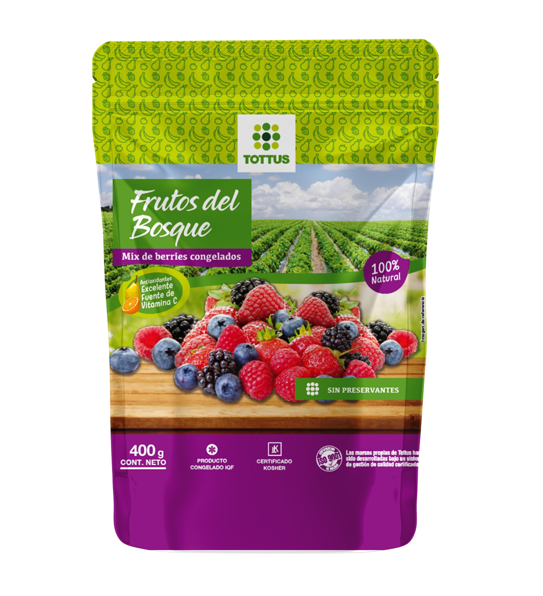 Frutos Del Bosque Mix Berries Tottus