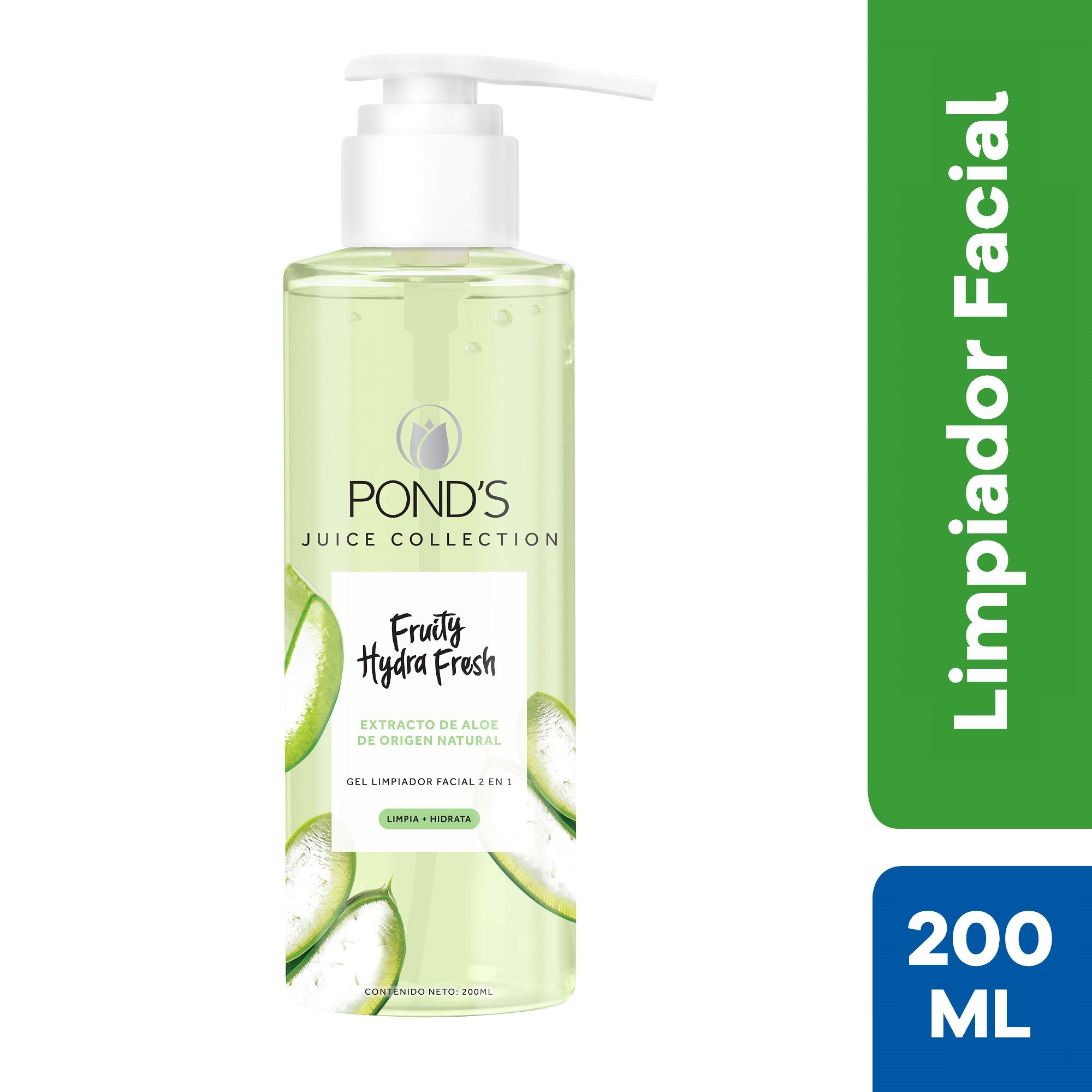 Pond´s Limpiador Facial Fruity Hydra Fresh Aloe 200 Ml