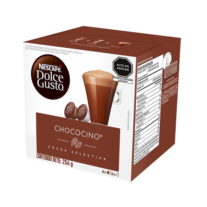 CÁPSULAS DE CAFÉ CHOCOCINO 16 UNDS