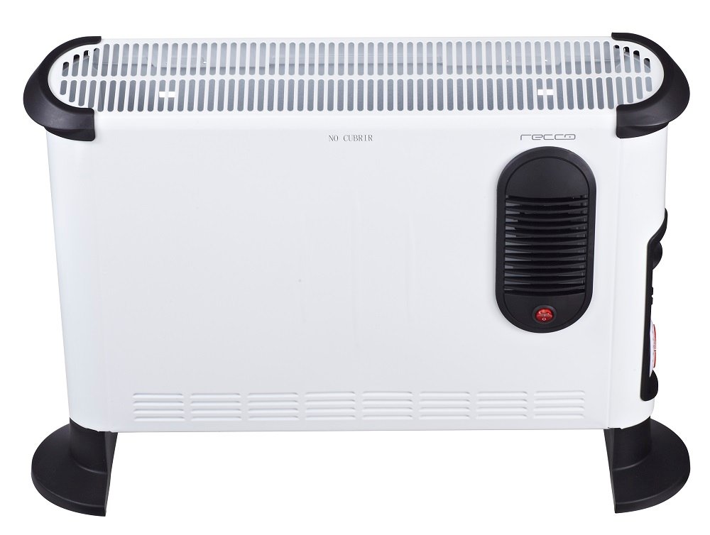 Estufa 2000W con Termostato Calefactor Ventilador Aire Caliente Frío -  Promart