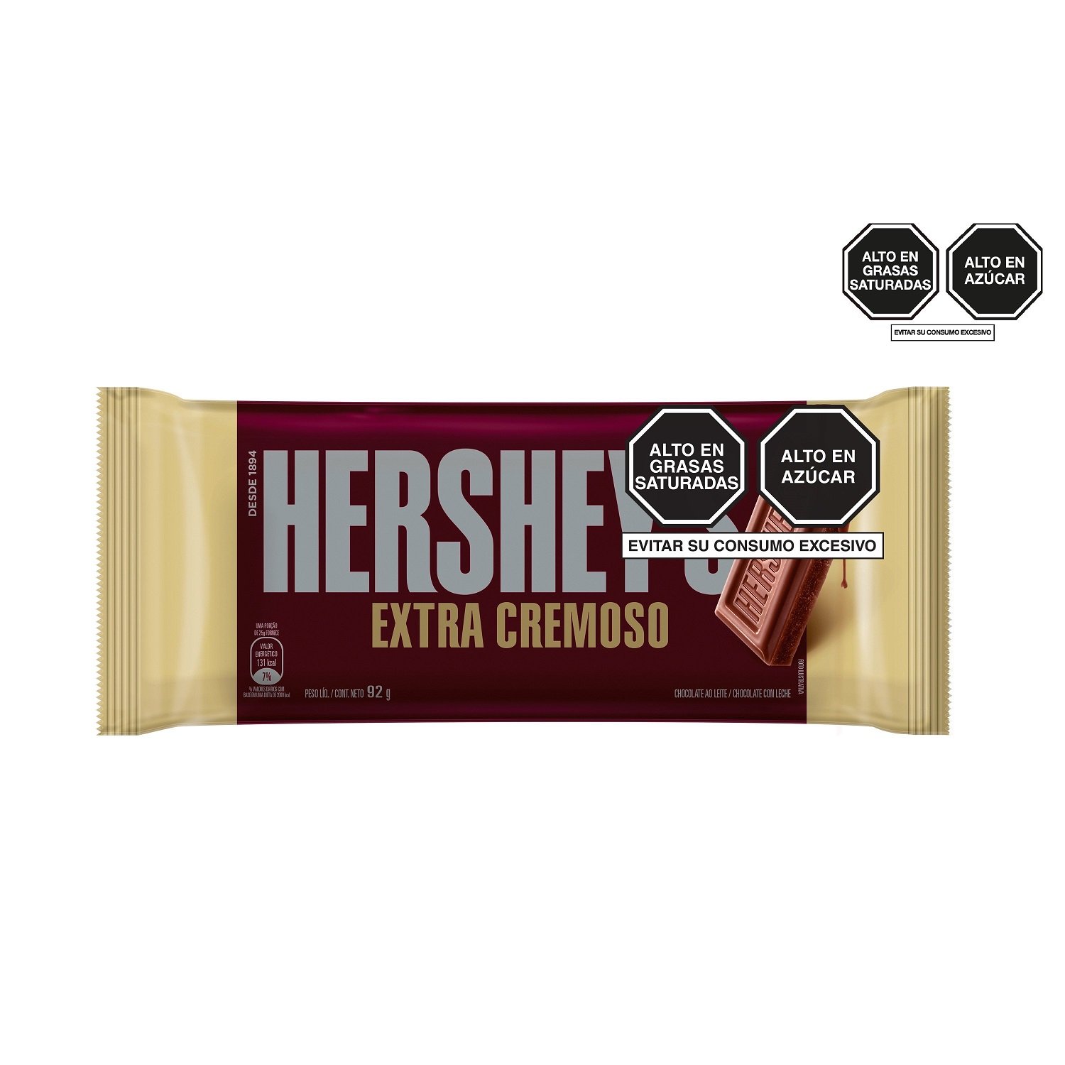 Chocolate Extra Cremoso Hersheys 92 g