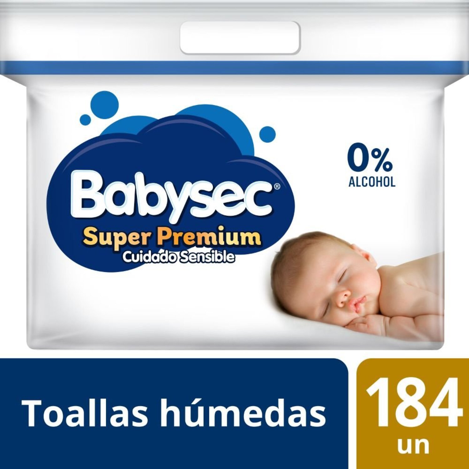 Toallitas Húmedas Super Premium Babysec 184 Unidades