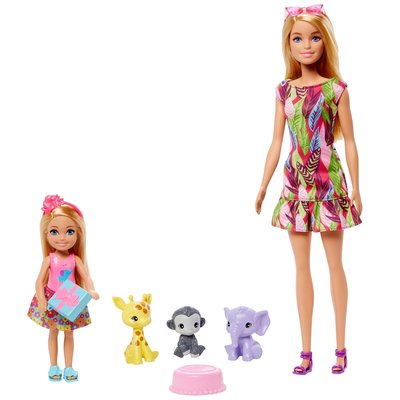 BARBIE - Muñeca Barbie y Chelsea Dreamhouse Adventures Animales