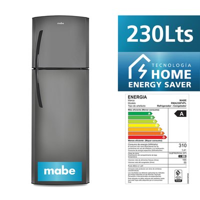 Refrigeradora No Frost 230 Lt Mabe 230 L