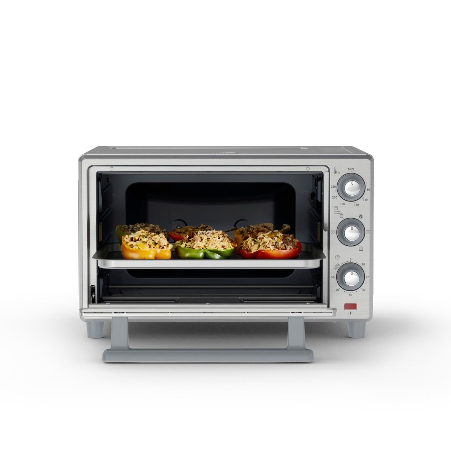 HORNO 25LT CON FREIDORA DE AIRE SILVER