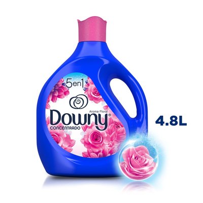 DOWNY - Suavizante Acondicionador Tela Downy Concentrado Floral 4.8 L - UNIDAD