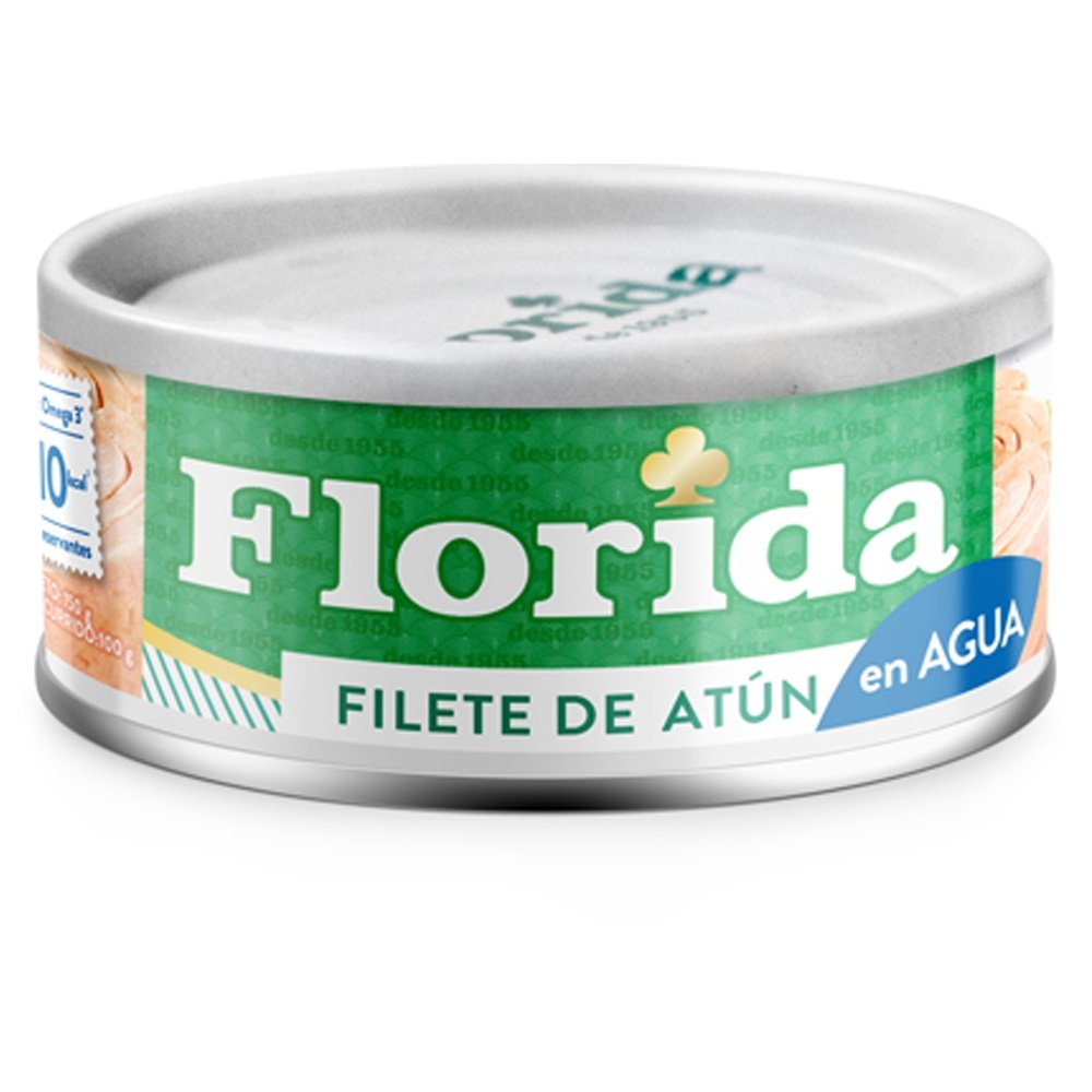 Filete De Atún En Agua Y Sal Florida 150 G 