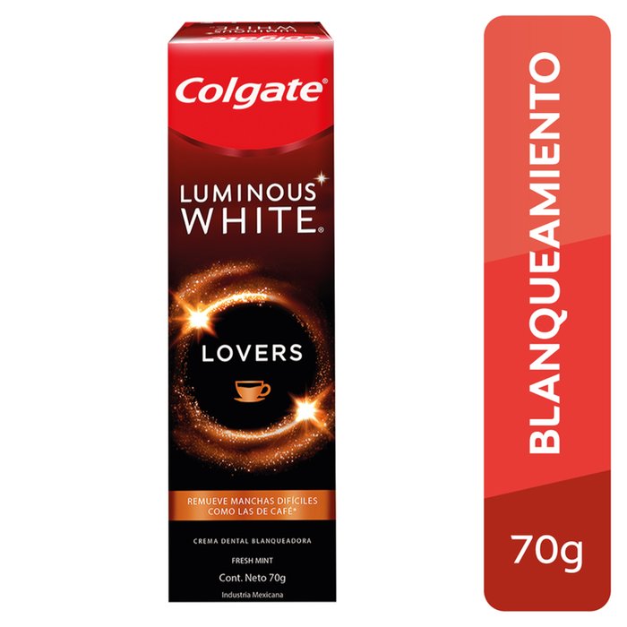 colgate luminous white cafe