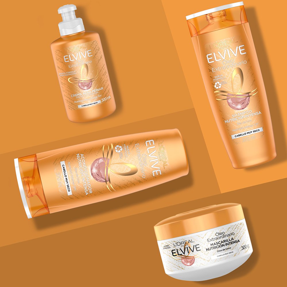 Shampoo Óleo Coco Elvive 370 Ml