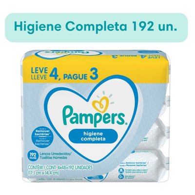 PAMPERS - Toallitas Húmedas Pampers Higiene Complera 48 Unidades - UNIDAD