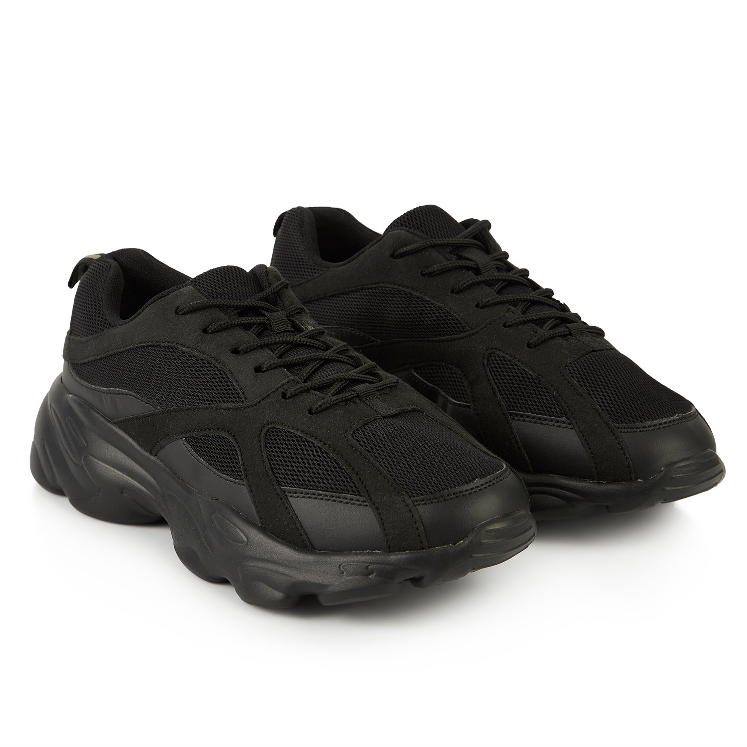 zapatilla chunky blanca mujer