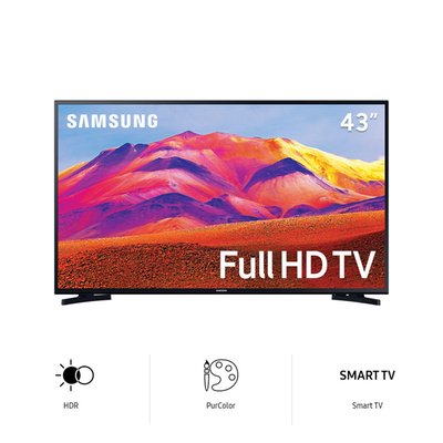 SAMSUNG - Televisor 43'' UN43T5202AGXPE Led Fhd Smart - Televisores