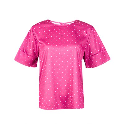 Polo Full Print Vuelos Mujer S Magenta Tottus Perú