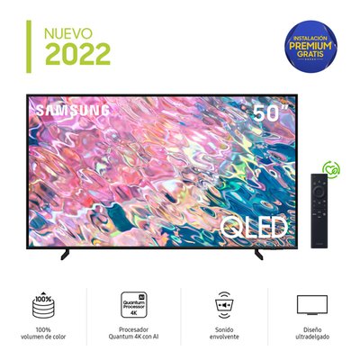 SAMSUNG - Televisor 50'' QN50Q60BAGXPE Qled 4k Smart (2022) - Televisores