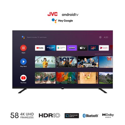 undefined - Televisor JVC 58'' Led Uhd Frameless Android 11 Smart Tv LT-58KB527
