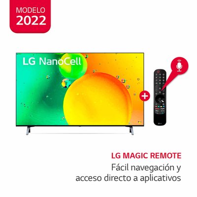 LG - Televisor 50'' 50NANO75SQA Led Nanocell 4k ThinQ Ai