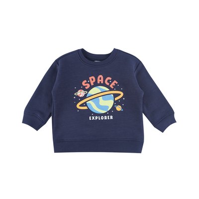 Sudadera Franela Bebe Azul Marino 6M | Tottus Perú