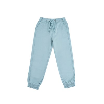ALL BASICS - Pantalon Drill Niño Azul Verdoso 10