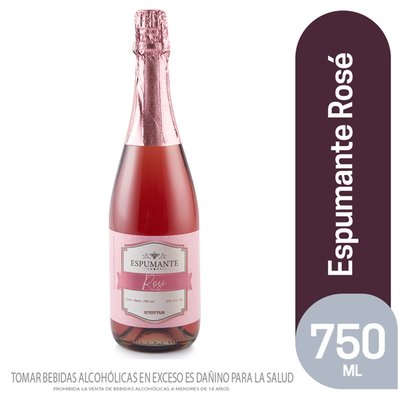 TOTTUS - Espumante Rosé Botella 750 mL