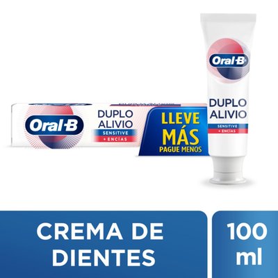 Pasta Dental Duplo Alivio Oral B 100 mL