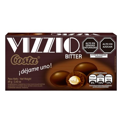 Chocolate Vizzio Bitter de 69 g