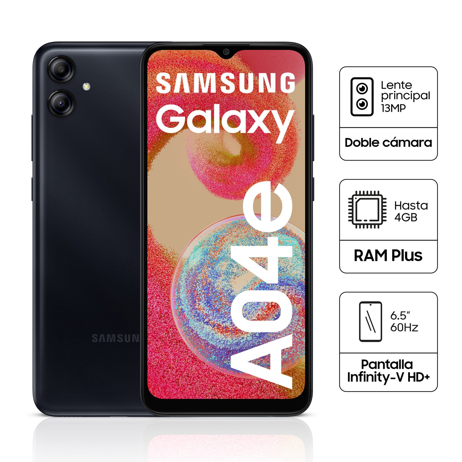 Compara Smartphone Galaxy A04e 32gb 3gb Nano Sim Negro 4185