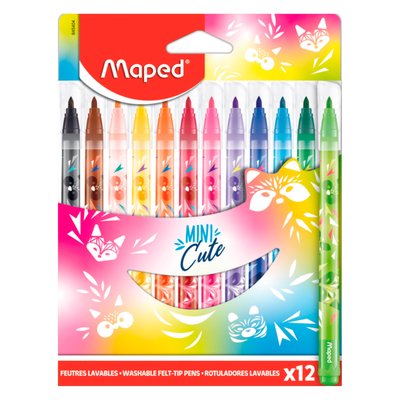 MAPED - Plumones Mini Cute Colorpeps x 12