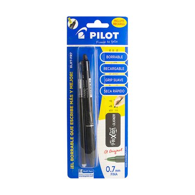 PILOT - Bolígrafo Pilot Frixion Clicker Negr Rep