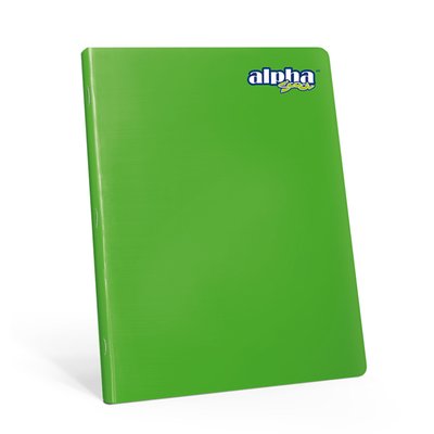 ALPHA - Cuaderno Scool Triple Renglón Sombra 92 Hojas