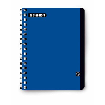 GENERICO - Cuaderno Anillado Premium Color A4 Cuadriculado 180 Hojas