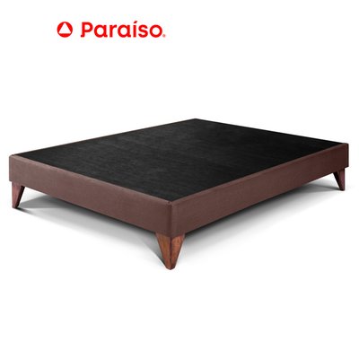 PARAISO - Box Tarima Europea 1.5 Plazas Chocolate