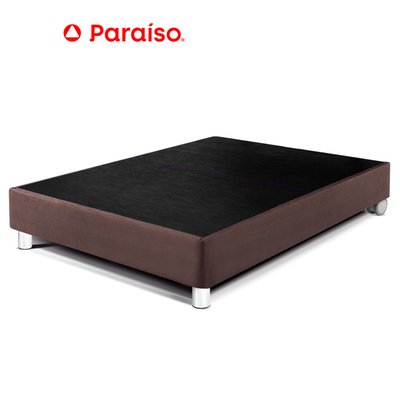 PARAISO - Box Tarima Premium 1.5 Plaza Chocolate