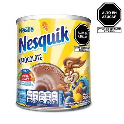 NESQUIK - Mezcla instantánea Nesquik sabor a chocolate de 380 g