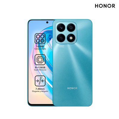 HONOR - Smartphone Honor X8A 128Gb 8Gb Nano Sim Cyan